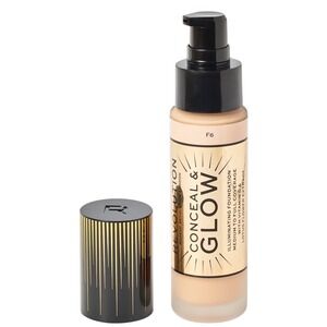 Revolution Conceal Glow Illuminating Foundation F6 Medium to Full Coverage